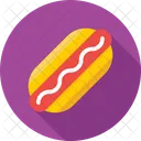 Hotdog Sandwich Schnell Symbol