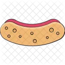 Hotdog Hotdog Sandwich Fastfood Symbol