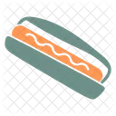 Hotdog Hotdog Mahlzeit Symbol