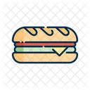 Hotdog Fastfood Junkfood Symbol