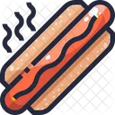 Hotdog Essen Fastfood Symbol