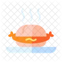 Hot Dog Brotchen Snack Symbol