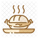 Hot Dog Brotchen Snack Symbol