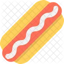 Hotdog Hotdog Sandwich Fastfood Symbol