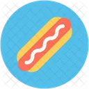 Hotdog Sandwich Schnell Symbol