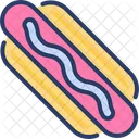 Hot Dog Fastfood Wurst Symbol