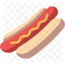 Hotdog Sausage Food Icon