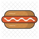 Hotdog Fastfood Eat Icon