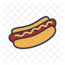 Hotdog Essen Wurst Symbol
