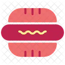 Hotdog Sausage Fast Food Icon