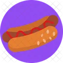Hotdog Fast Food Hotdog Sandwich Icon