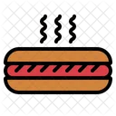 Hotdog Fast Food Wurst Symbol