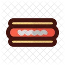 Hot Dog Essen Wurst Symbol