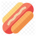 Hotdog Fast Food Sausage Icon