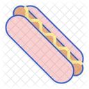 Hot Dog Wurst Fastfood Symbol