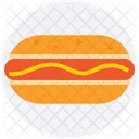 Hotdog Sandwich Schnell Symbol