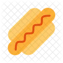 Hotdog Sauce Sausage Icon