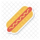 Hotdog Bread Fastfood Icon