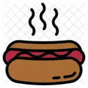 Hotdog Sausage Bun Icon