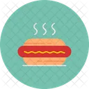 Hotdog Grill Fastfood Symbol