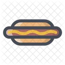 Hotdog Wurstchen Essen Symbol