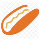 Hotdog Fast Food Icon
