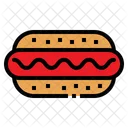 Heiss Hund Wurst Symbol