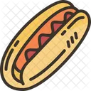 Hotdog Sausage Bread Icon