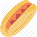 Hotdog Sausage Bread Symbol