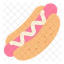 Hotdog Junk Food Fast Food Icon