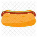 Hotdog Burger Fast Food Junk Food Icon