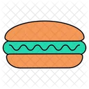 Hotdog Burger  Icon