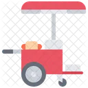 Hot Dog Cart Icon