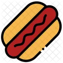 Hotdog Food Sausage Icon