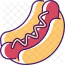 Hotdog Food Sausage Icon
