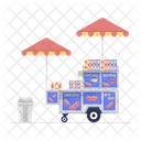 Hot Dog Wurstchen Fast Food Symbol