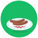 Hotdog Sausage Wurst Symbol