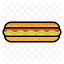 Hot Dog Long Icon