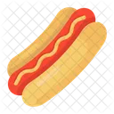 Hotdog Sandwich Hotdog Hotdog Burger Icon