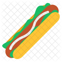 Hotdog Sandwich  Icon