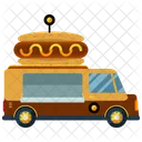 Hotdog truck  Icon