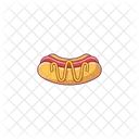 Hotdogs Sausage Fastfood Icon