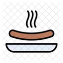 Hotdogs Dish Meal Icon