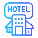 Hotel Resort Homestay Icon