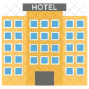 Hotel Building Architecture Icon
