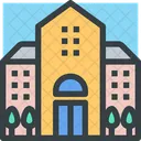 Hotel Accommodation Building Icon