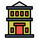 Apartment Building Office Icon Icon