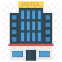 Hotel Building Plaza Icon