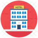 Hotel Building House Villa Icon