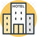 Hotel Building Inn Icon
